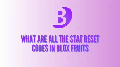 what are all the stat reset codes in blox fruits